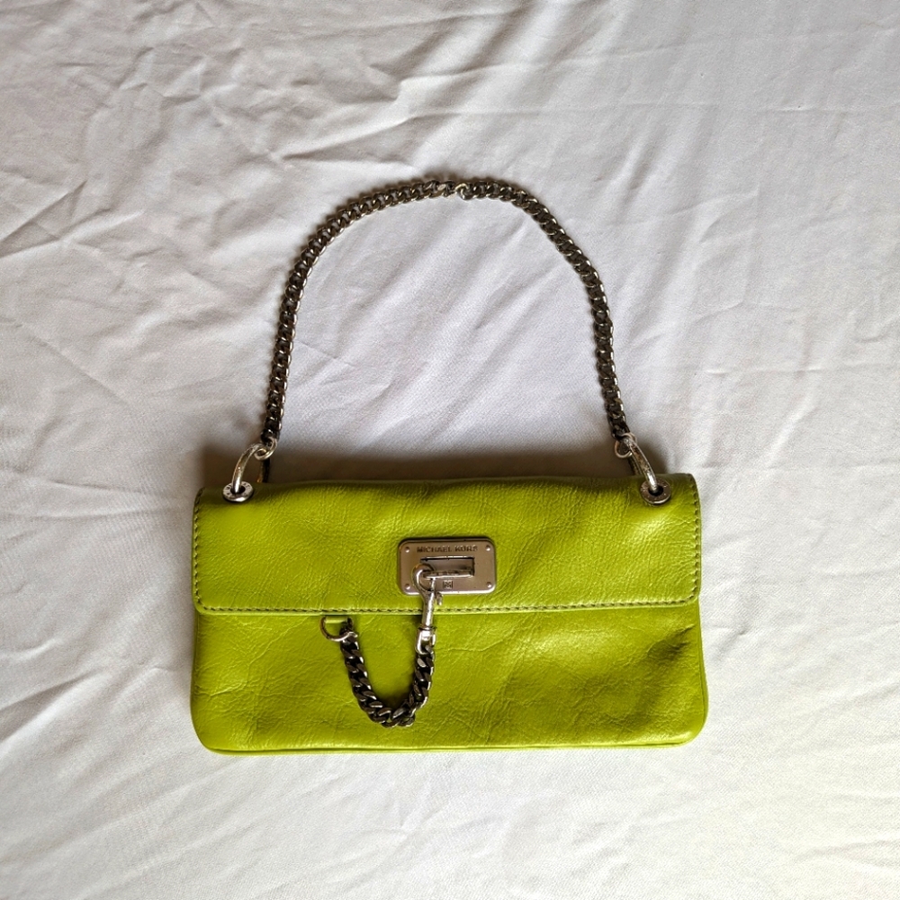 Michael Kors Green Shoulder Bag